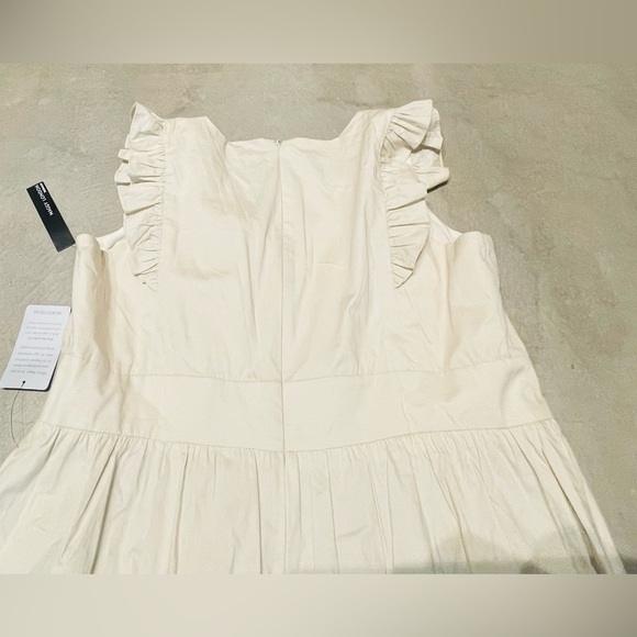 Maggy London Hawaii Ocean Tiered Ruffle Sleeve Maxi Dress! - Picture 6 of 7